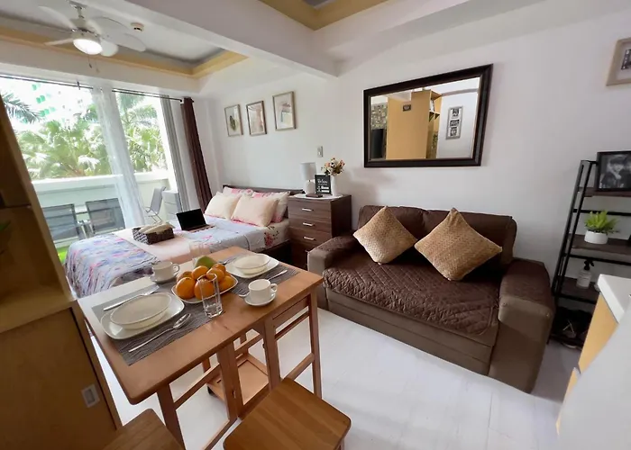 Quelson's Pad In Azure Beach Residences With Wave Pool Access * 마닐라