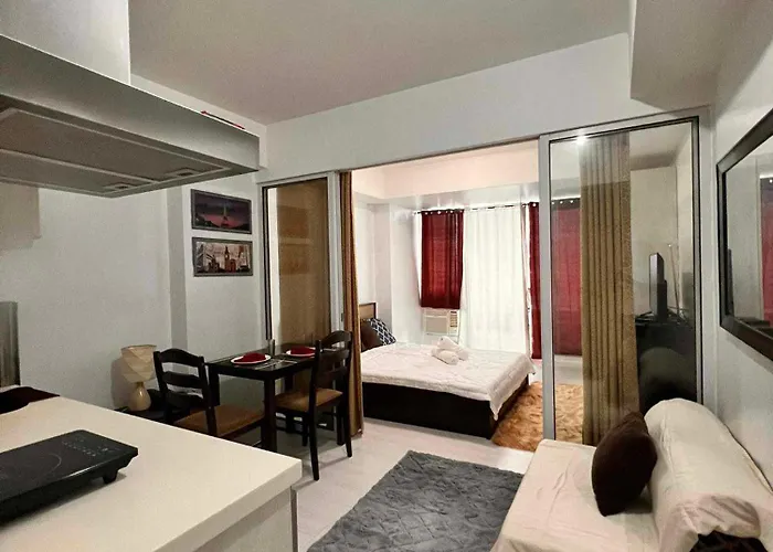 아파트호텔 Quelson's Pad In Azure Beach Residences With Wave Pool Access