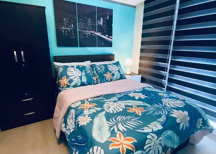 Quelson's Pad In Azure Beach Residences With Wave Pool Access 아파트호텔 *