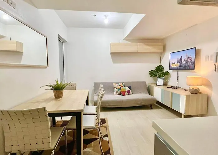 Quelson's Pad In Azure Beach Residences With Wave Pool Access 아파트호텔 *