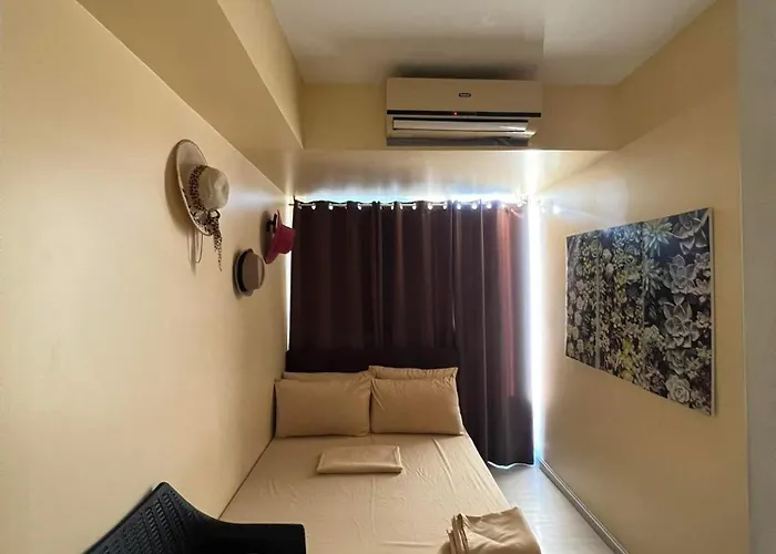 Quelson's Pad In Azure Beach Residences With Wave Pool Access 아파트호텔 마닐라