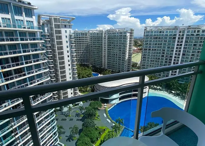 Quelson's Pad In Azure Beach Residences With Wave Pool Access 마닐라
