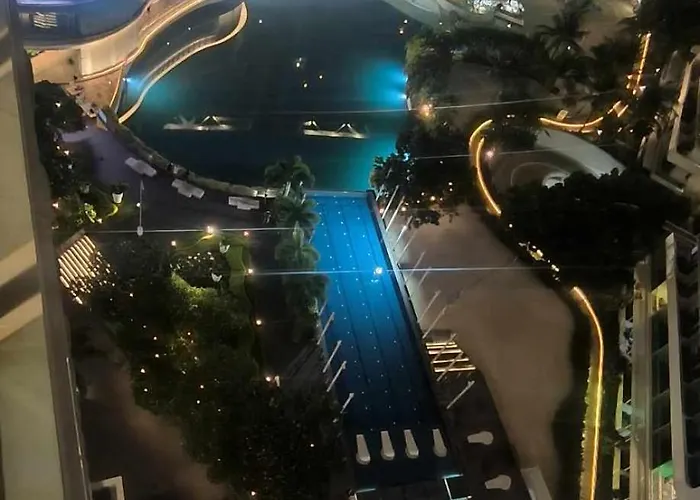 Quelson's Pad In Azure Beach Residences With Wave Pool Access 아파트호텔 *