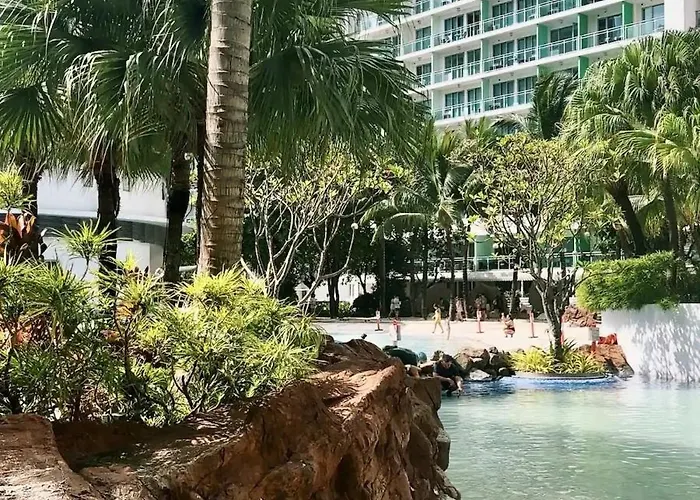 아파트호텔 Quelson's Pad In Azure Beach Residences With Wave Pool Access