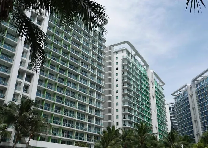 Quelson's Pad In Azure Beach Residences With Wave Pool Access * 마닐라