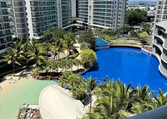 Quelson's Pad In Azure Beach Residences With Wave Pool Access 아파트호텔